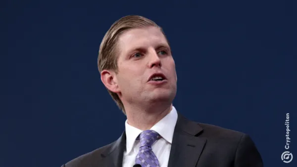 Eric Trump's Bitcoin Mining Firm to Go Public